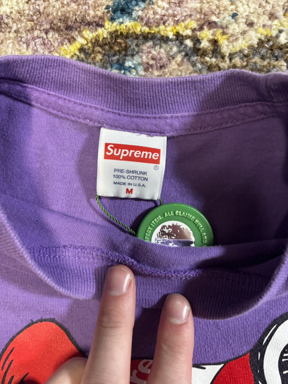Supreme Supreme Cat In The Hat Tee Size US M / EU 48-50 / 2 - 2 Thumbnail