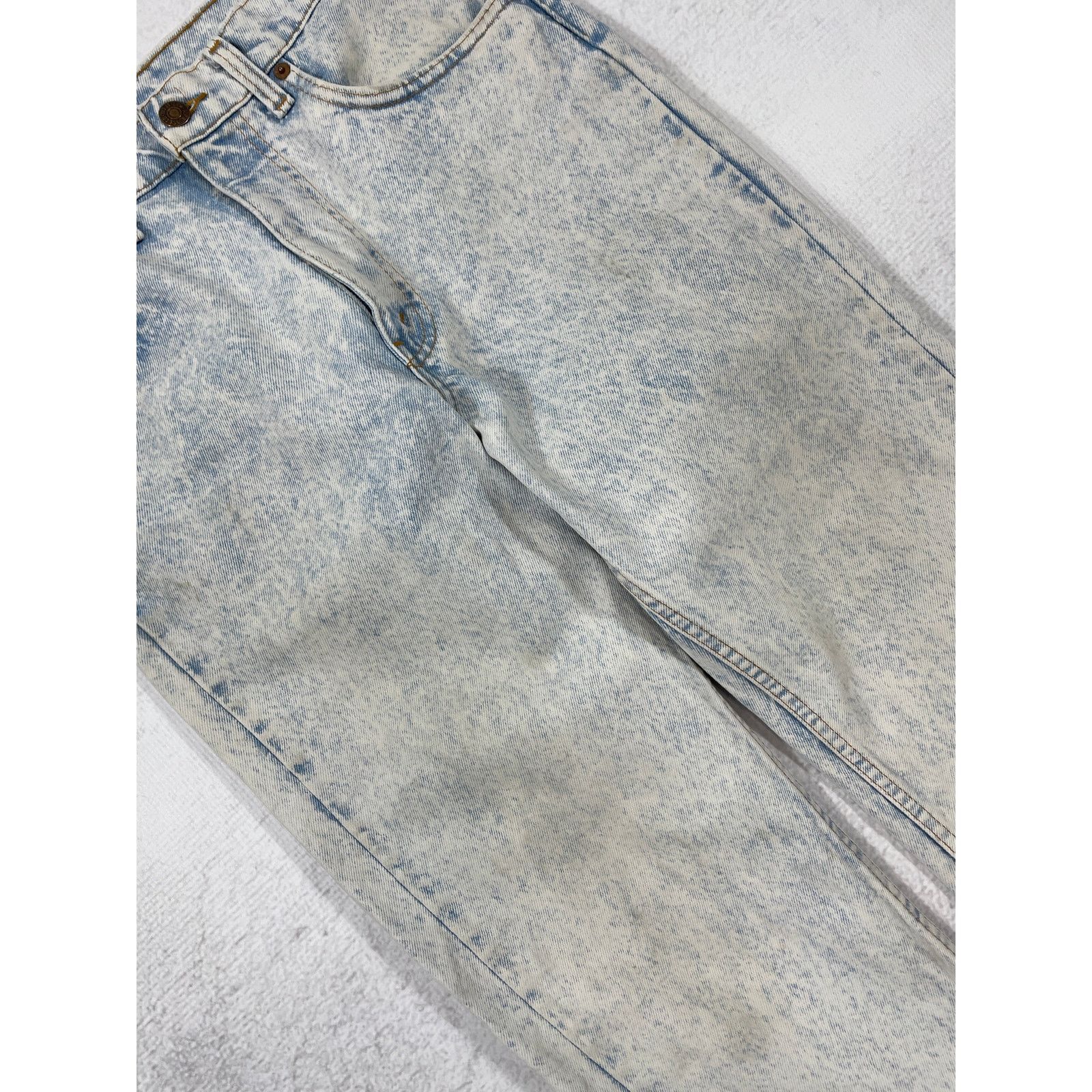 Levi's Vintage Levis 550 Denim Blue Jeans For Women's 30Wx28L Size 30" / US 8 / IT 44 - 5 Thumbnail