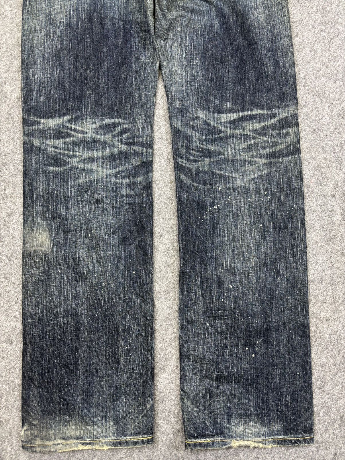 Edwin 💥Rebel Patchwork💥Edwin Painter Distressed Denim F772 Size US 32 / EU 48 - 15 Thumbnail
