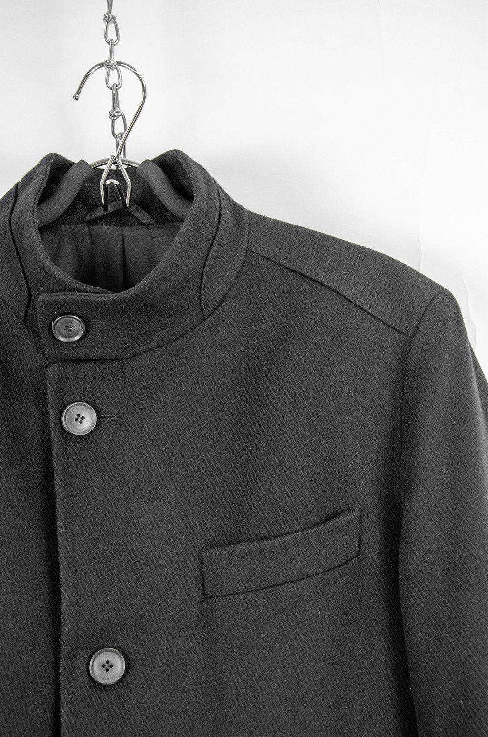 Hugo Boss BOSS Cashmere Wool Stand Collar Coat – Size 50 Size US M / EU 48-50 / 2 - 6 Thumbnail