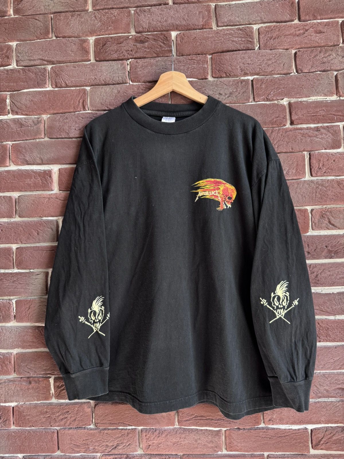 90’s Metallica Birth School Metallica Pushead Band T-shirt