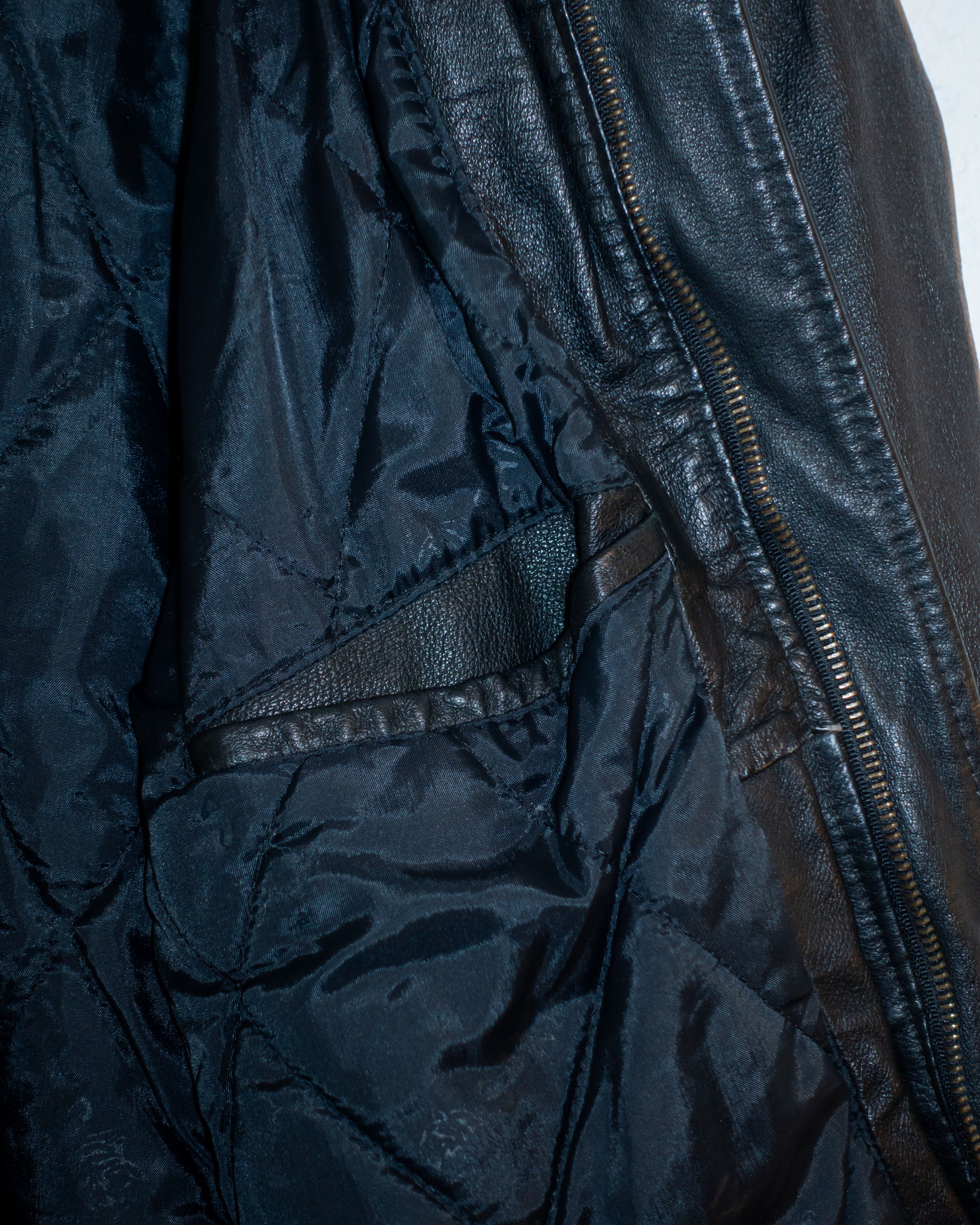 Vintage Saki Leather Jacket M Size US M / EU 48-50 / 2 - 7 Thumbnail