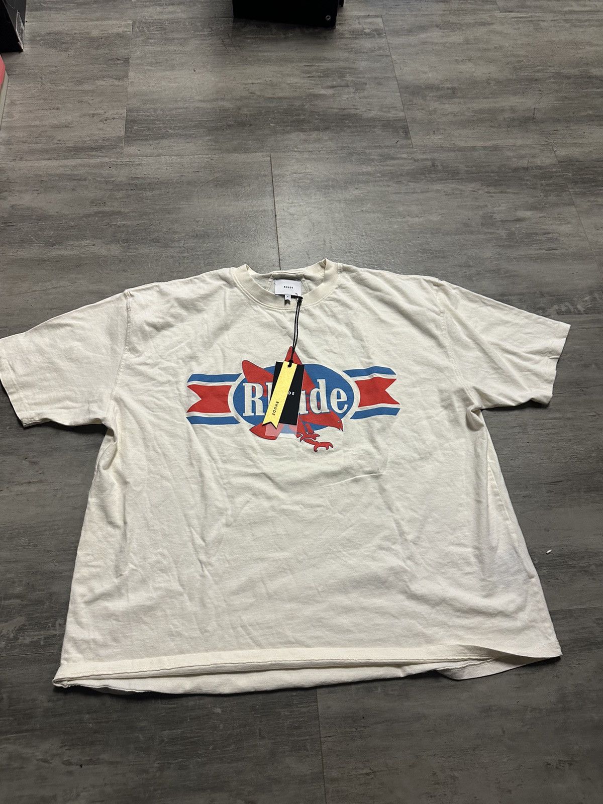 Image of Rhude T Shirt Men’S XL New in White, Men's