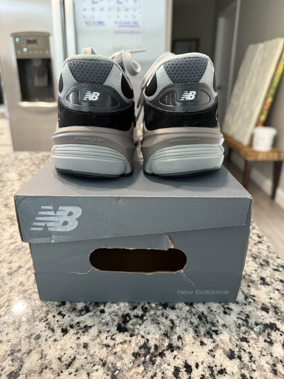 New Balance New Balance 990v6 Black/Grey Size US 8 / IT 38 - 4 Thumbnail