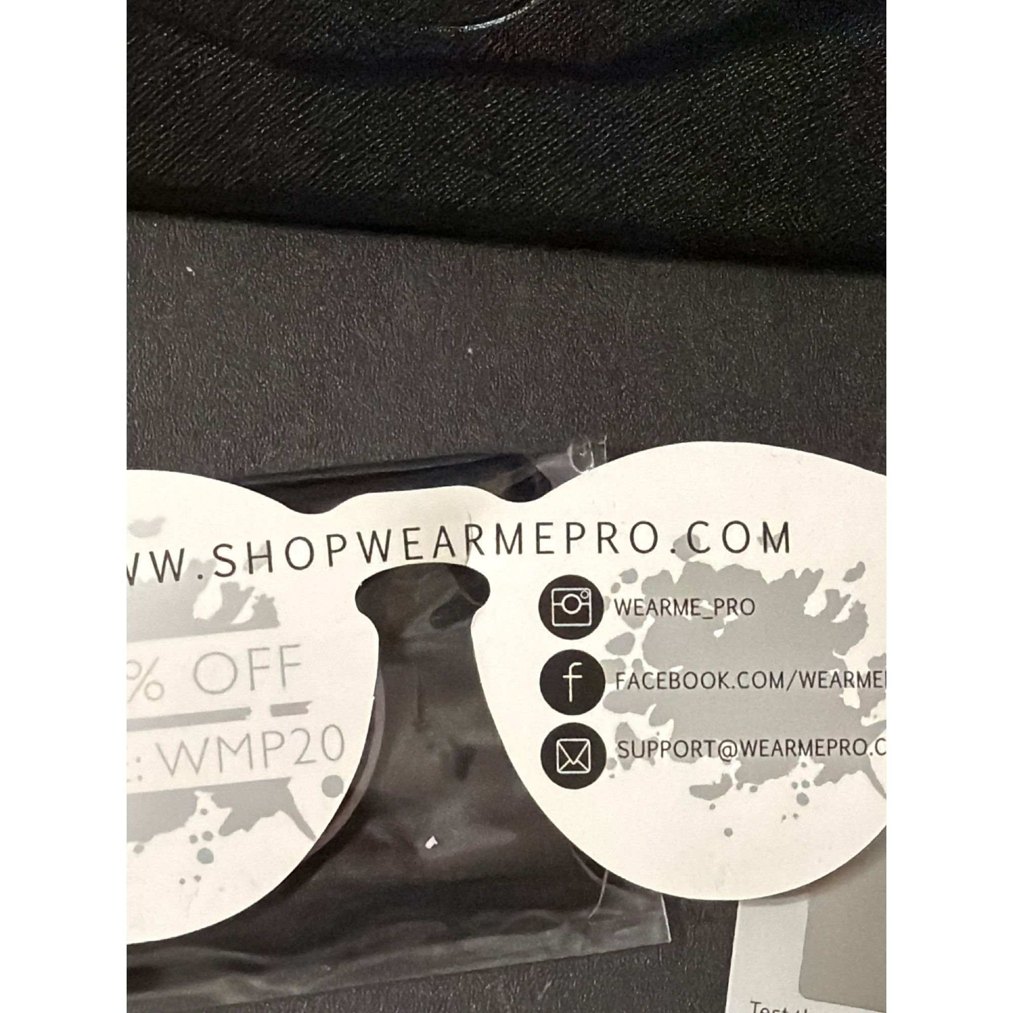 Other Wearme Pro Polarized Round Sunglasses Gold Frame Black Lens Size ONE SIZE - 4 Thumbnail