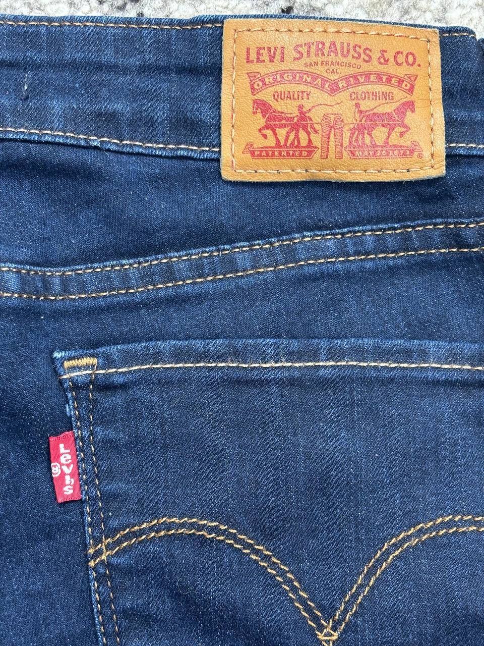 Levi's Levi's 715 Dark Indigo Bootcut Denim Pants W26 L32 Size 26" / US 2 / IT 38 - 7 Thumbnail