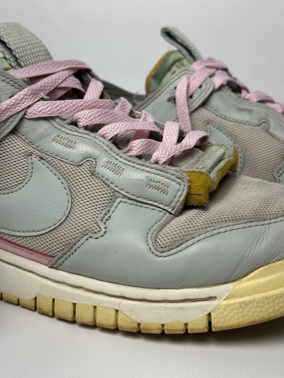 Nike Nike Air Dunk Low Jumbo Travis Vibe Shoes Sail Light Silver Size US 8.5 / EU 41-42 - 3 Thumbnail