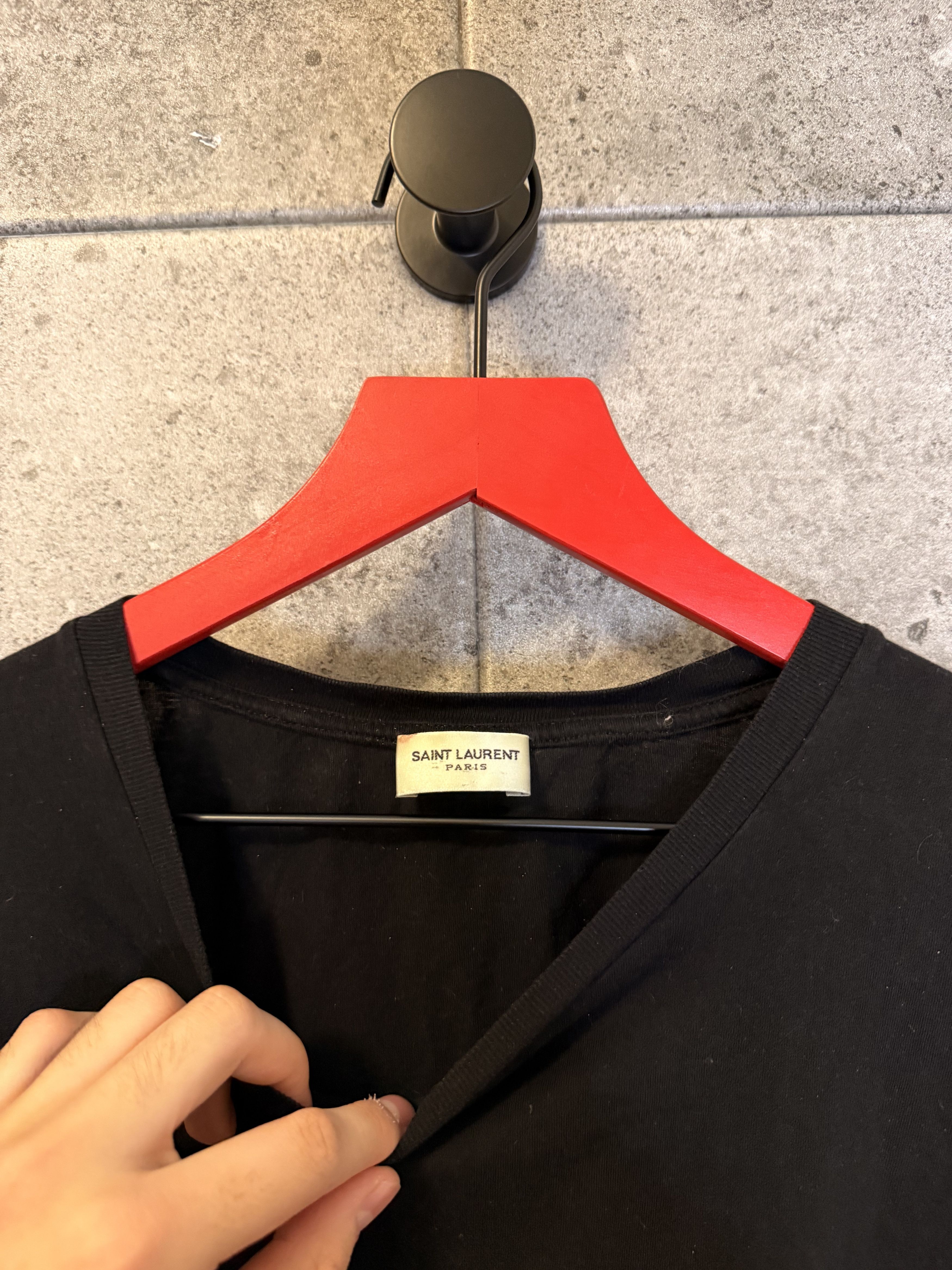 Hedi Slimane × Saint Laurent Paris Saint Laurent Hedi Slimane one more shot thin t shirt Size US L / EU 52-54 / 3 - 4 Thumbnail