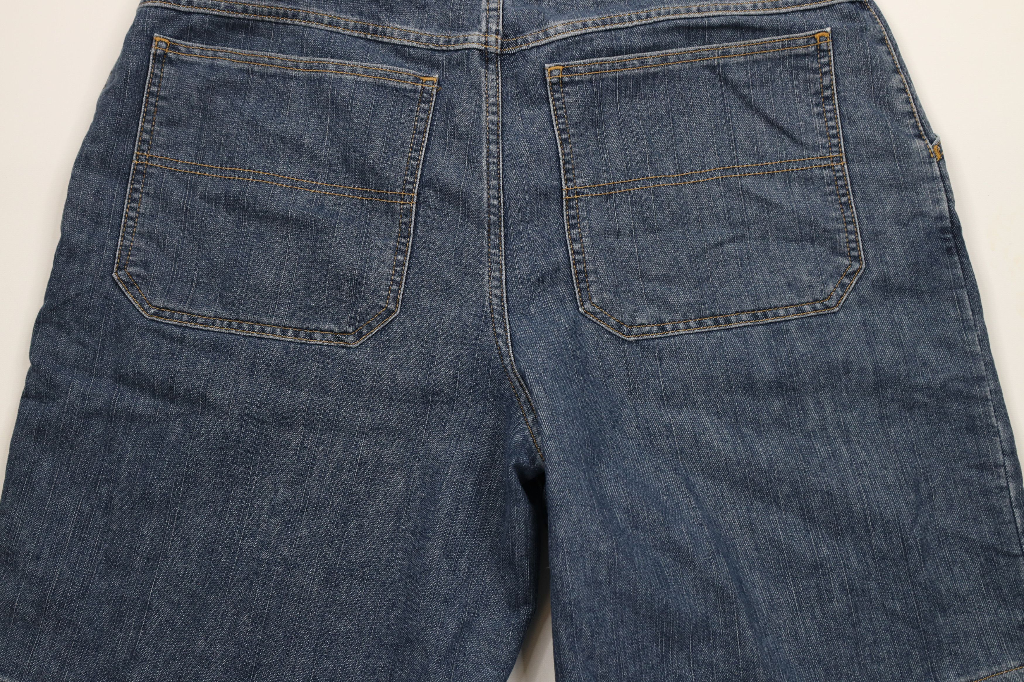 Tommy Hilfiger × Vintage Vintage Y2K 2001 Tommy Hilfiger Baggy Fit Denim Shorts Jorts Size US 38 / EU 54 - 10 Thumbnail