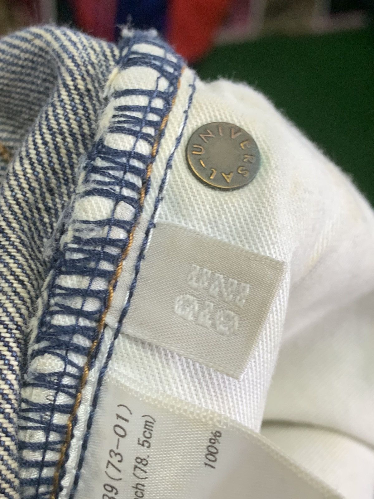 Uniqlo × Vintage Vintage Uniqlo distressed denim Size US 34 / EU 50 - 17 Thumbnail