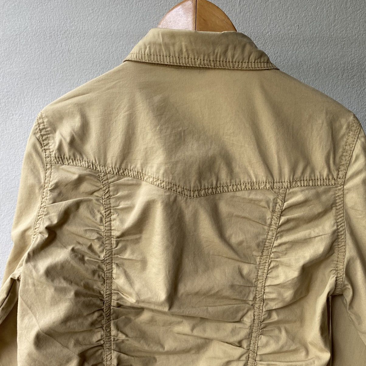 Japanese Brand Y2K PUNK SKY bumble Beige Utility Shirt Size M / US 6-8 / IT 42-44 - 11 Thumbnail