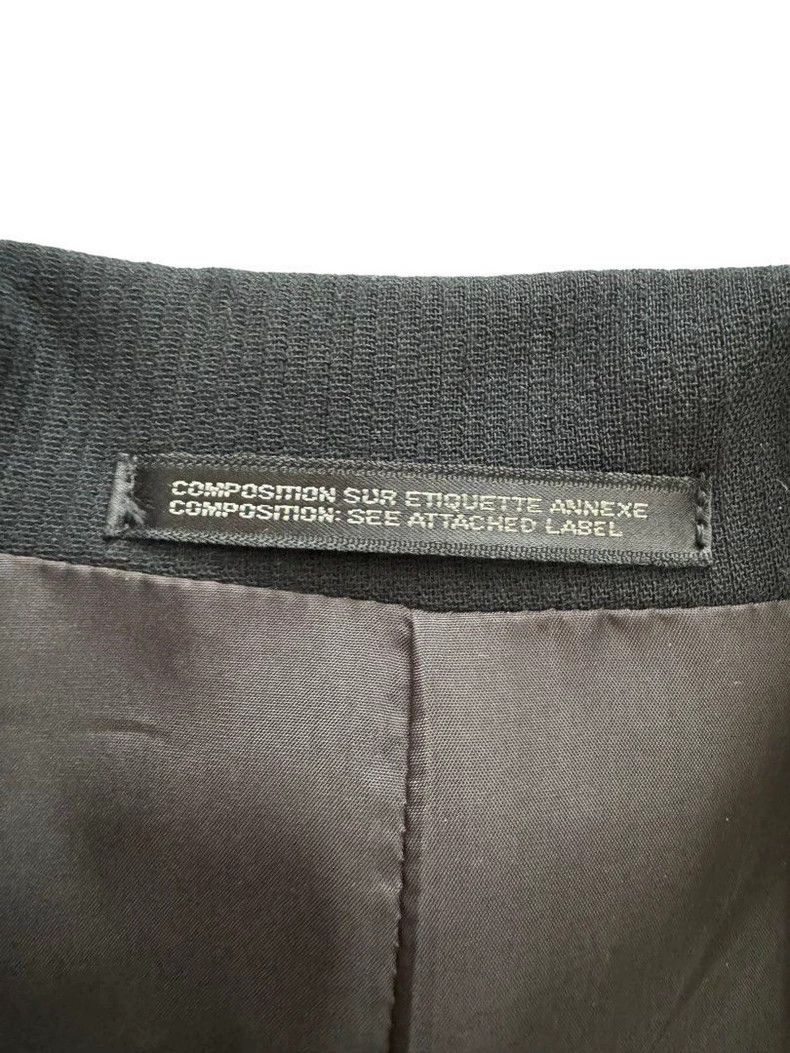 Yohji Yamamoto Yohji Yamamoto Wool one-button jacket 2504-Nextarrow Size L / US 10 / IT 46 - 8 Thumbnail