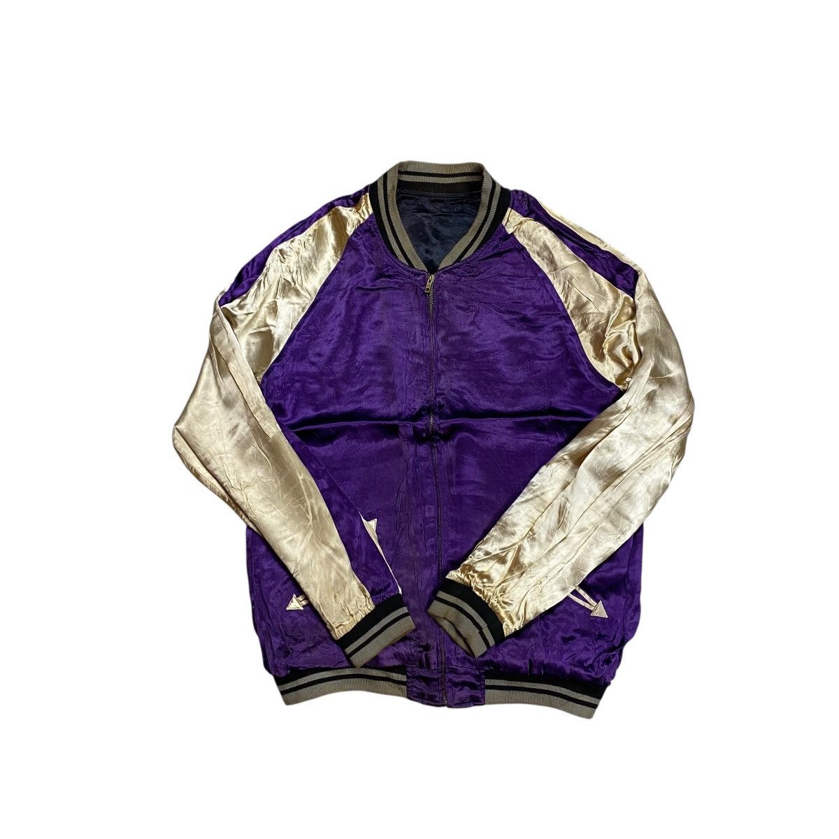 Tailor Toyo Miyamusubi Phoenix Embroidery Sukajan Reversible Jacket Size US XL / EU 56 / 4 - 10 Thumbnail
