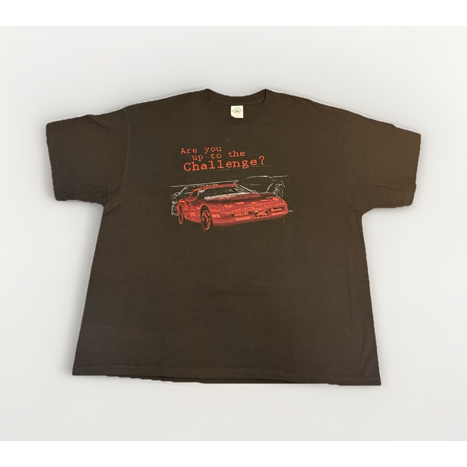 Delta Vintage Corvette T Shirt 2003 Funfest Delta Heavyweight XXL Size US XXL / EU 58 / 5 - 1 Thumbnail