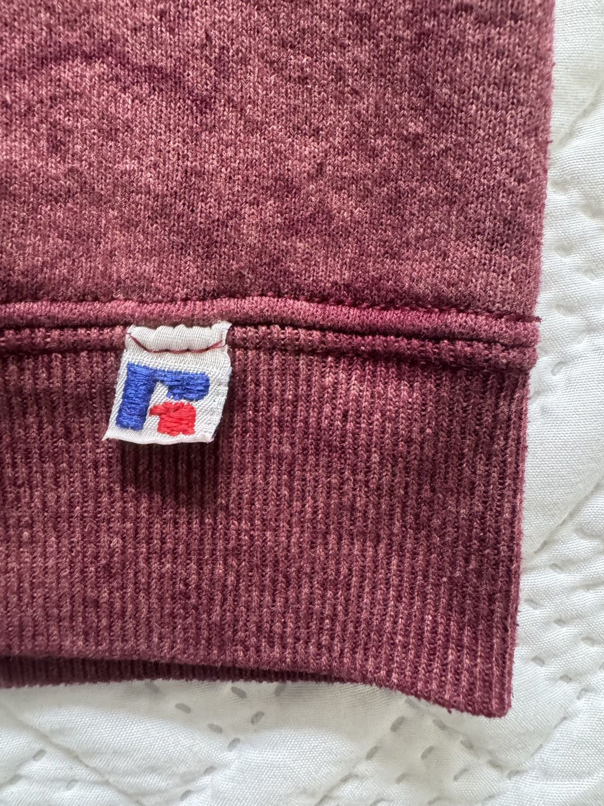Russell Athletic Vtg 90s Rutgers University Russell Athletic Crewneck Fade Size US XL / EU 56 / 4 - 4 Thumbnail