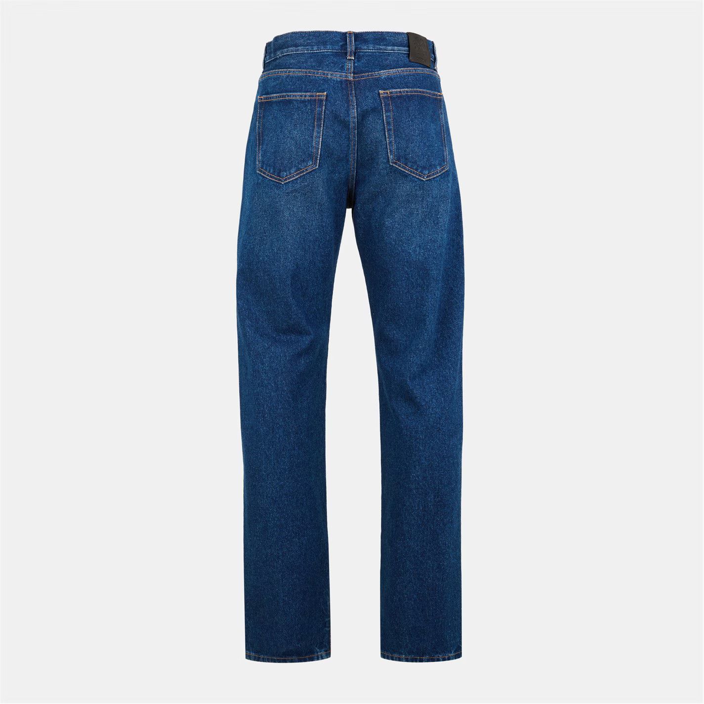 Off-White o1g2r1mq0326 Straight Leg Jeans in Blue Size US 30 / EU 46 - 2 Thumbnail