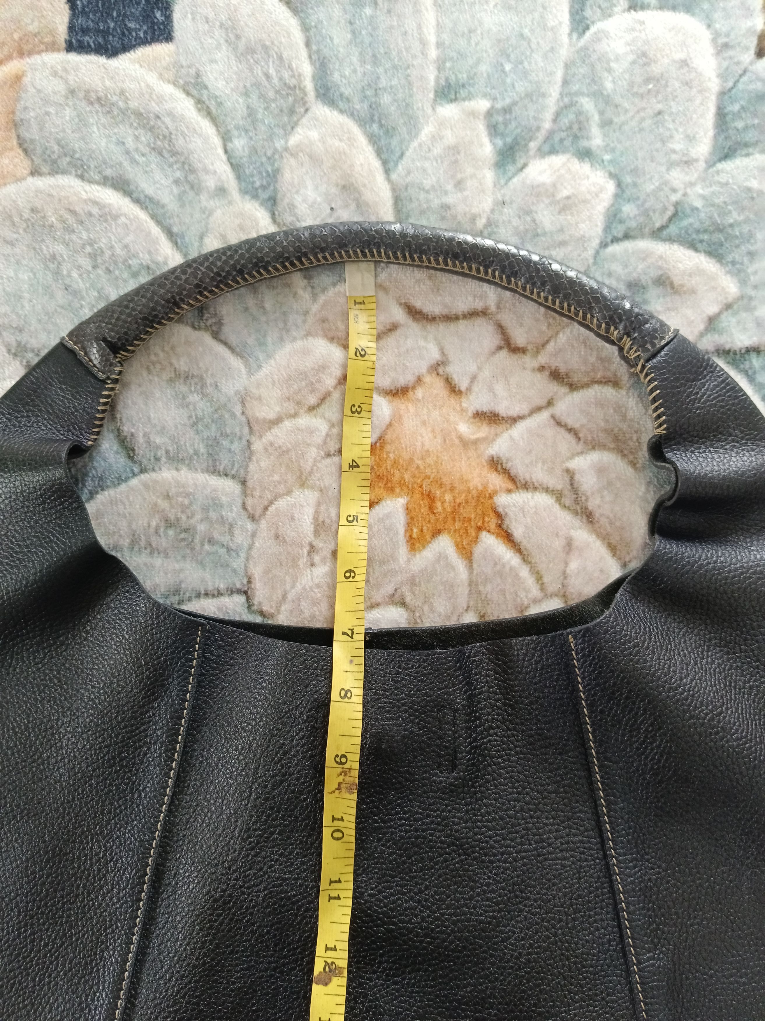 Hobo × Leather OG🔥GRAIL HOBO RABEANCO PATINA LEATHER Size ONE SIZE - 5 Thumbnail