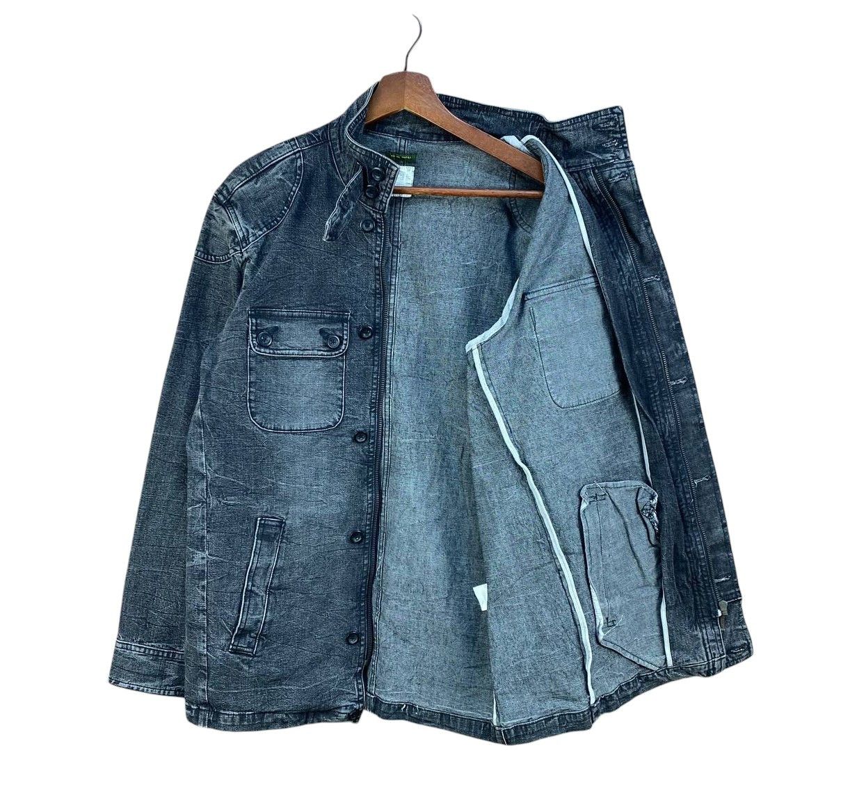 Japanese Brand VINTAGE ROYAL HAREX AW1997 TOKYO DENIM CHORE JACKET VINTAGE Size US M / EU 48-50 / 2 - 8 Thumbnail
