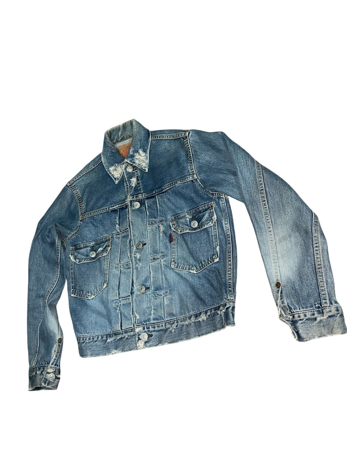 Denime Denime Selvedge Type 2 Jacket D-HG1118 Size US S / EU 44-46 / 1 - 2 Thumbnail