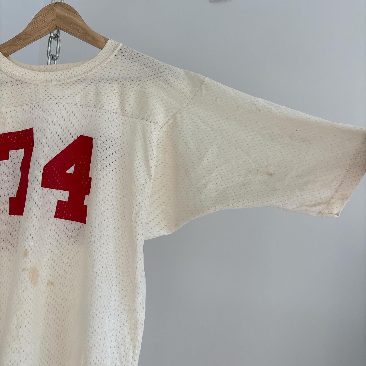 Other True Vintage 70s Football Practice Jersey NC State Size S/M Size US S / EU 44-46 / 1 - 5 Thumbnail