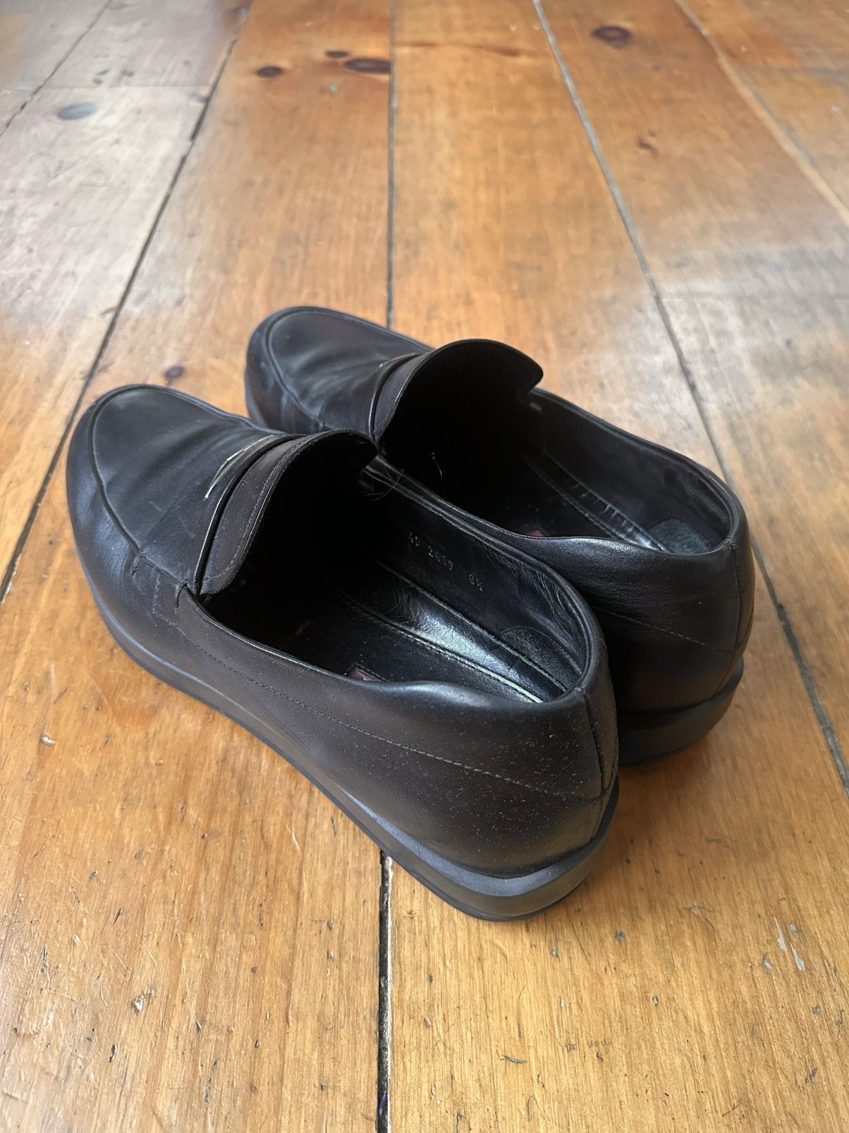 Prada Prada leather loafers Size US 9.5 / EU 42-43 - 2 Thumbnail