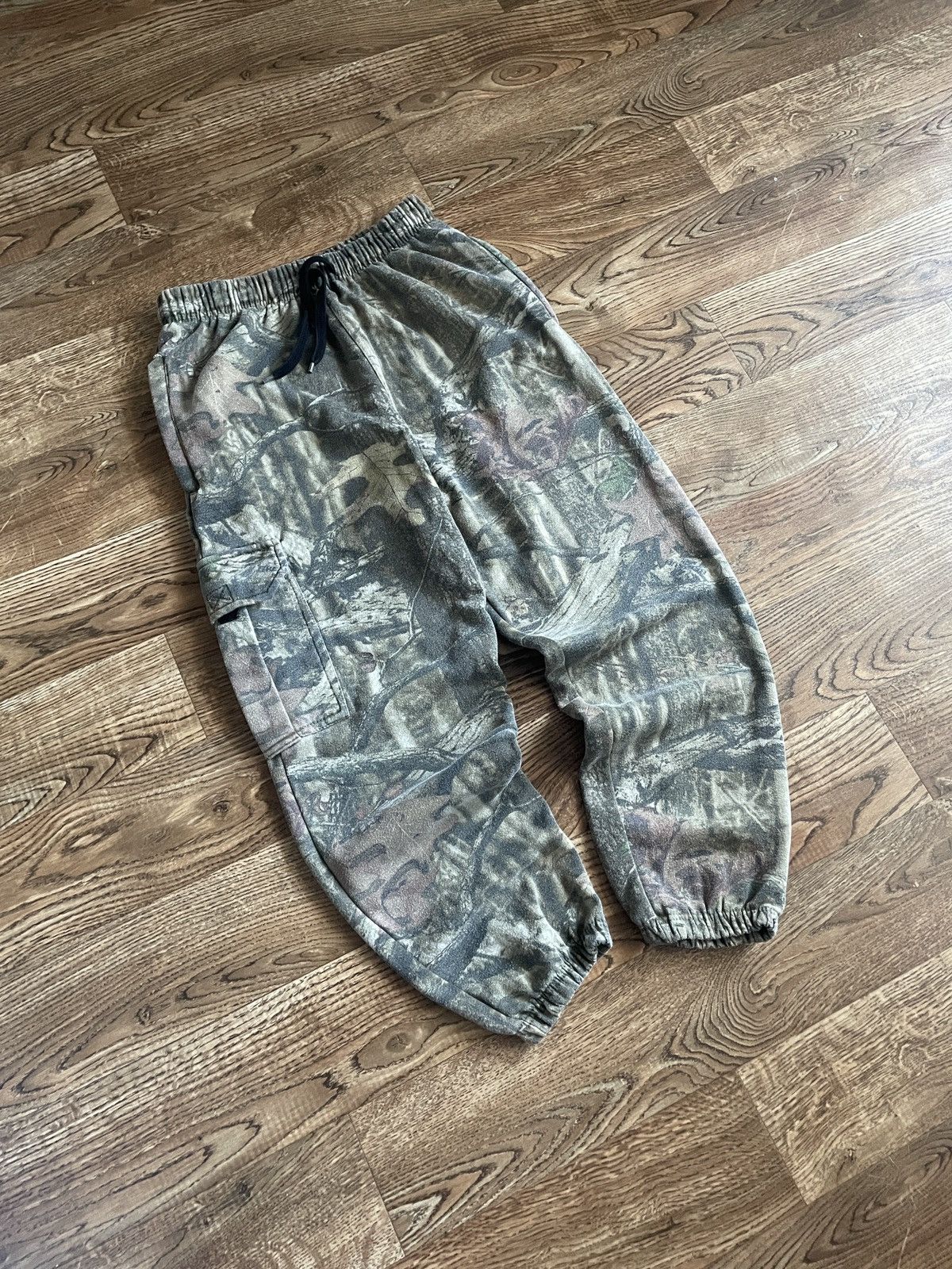 Vintage RealTree sweatpants joger fleece pants minimalistic