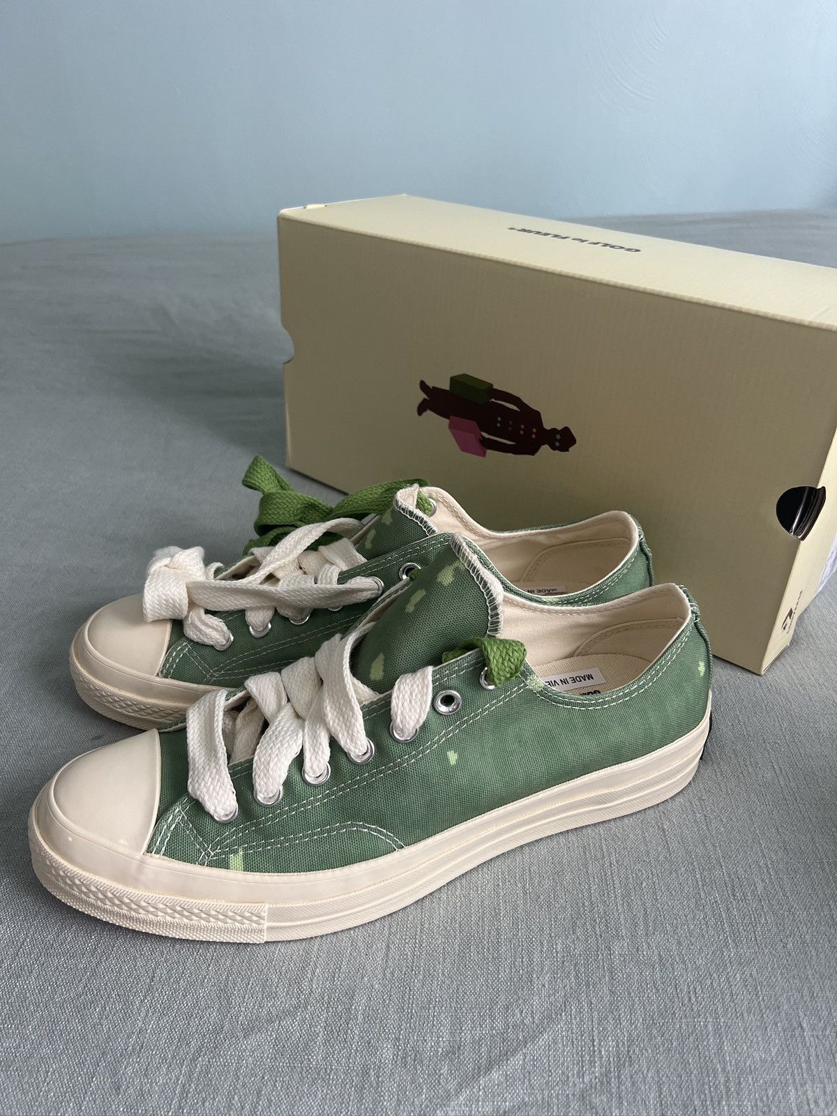 Converse × Golf le Fleur Digi-Camo Green le FLEUR* x