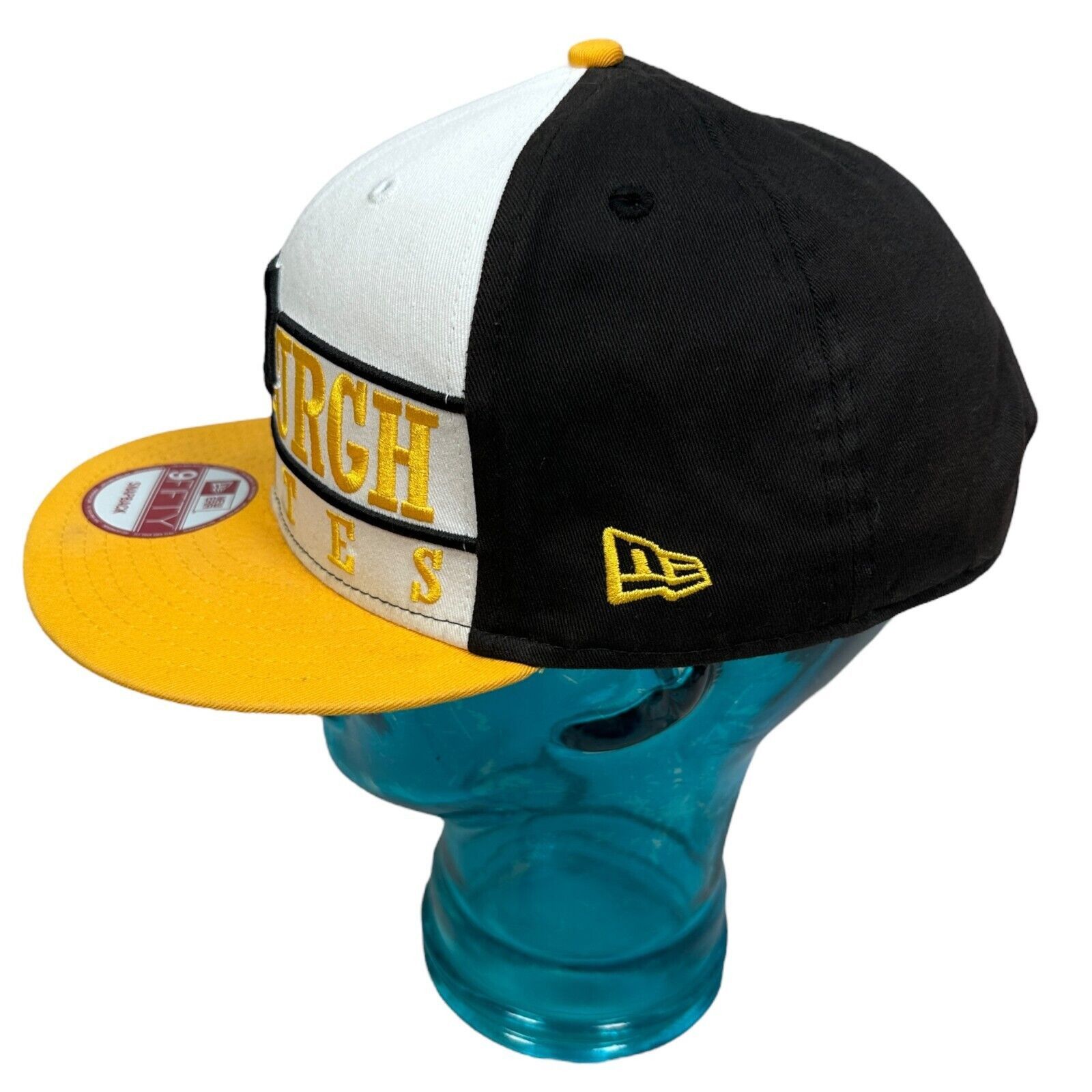 New Era New Era 9FIFTY Pittsburgh Cap Men's Snapback Hat White Size ONE SIZE - 3 Thumbnail