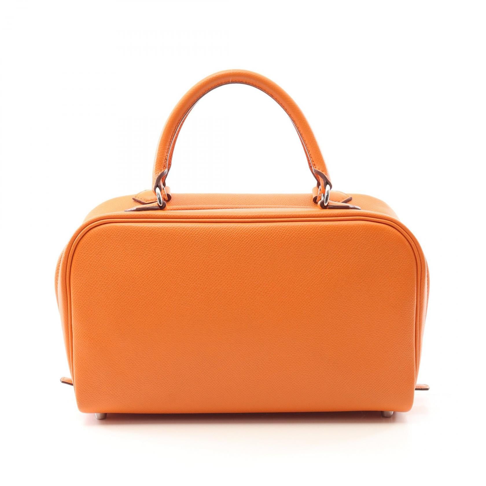 Hermes Hermes Sac Anvi 26 Handbag Veau Epsom Orange Silver Hardware Stamp Size ONE SIZE - 1 Thumbnail