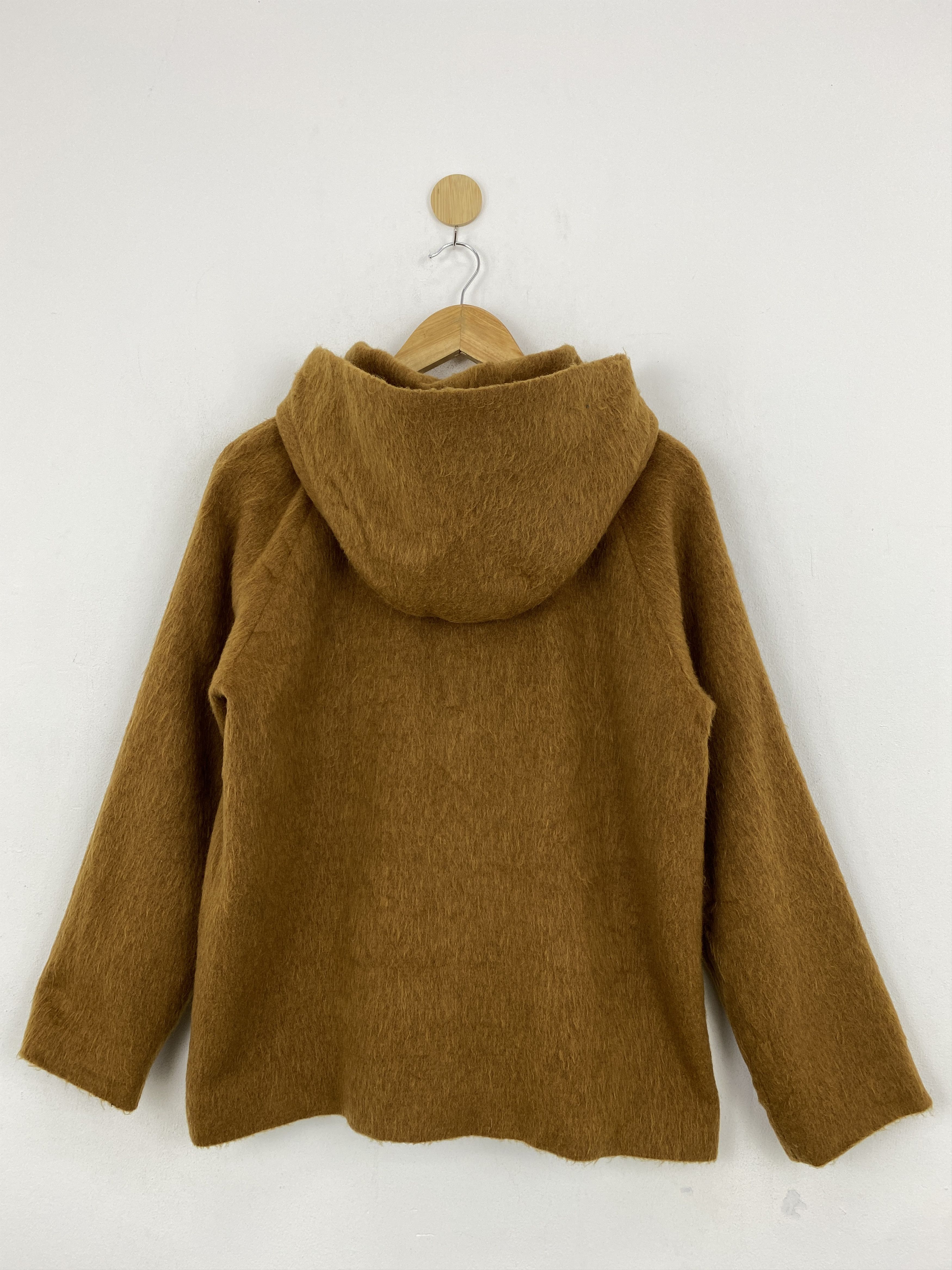 Japanese Brand Vintage LEPSIM Japan Mohair Blend Zip-Up Hoodie JA0107 Size US L / EU 52-54 / 3 - 2 Thumbnail