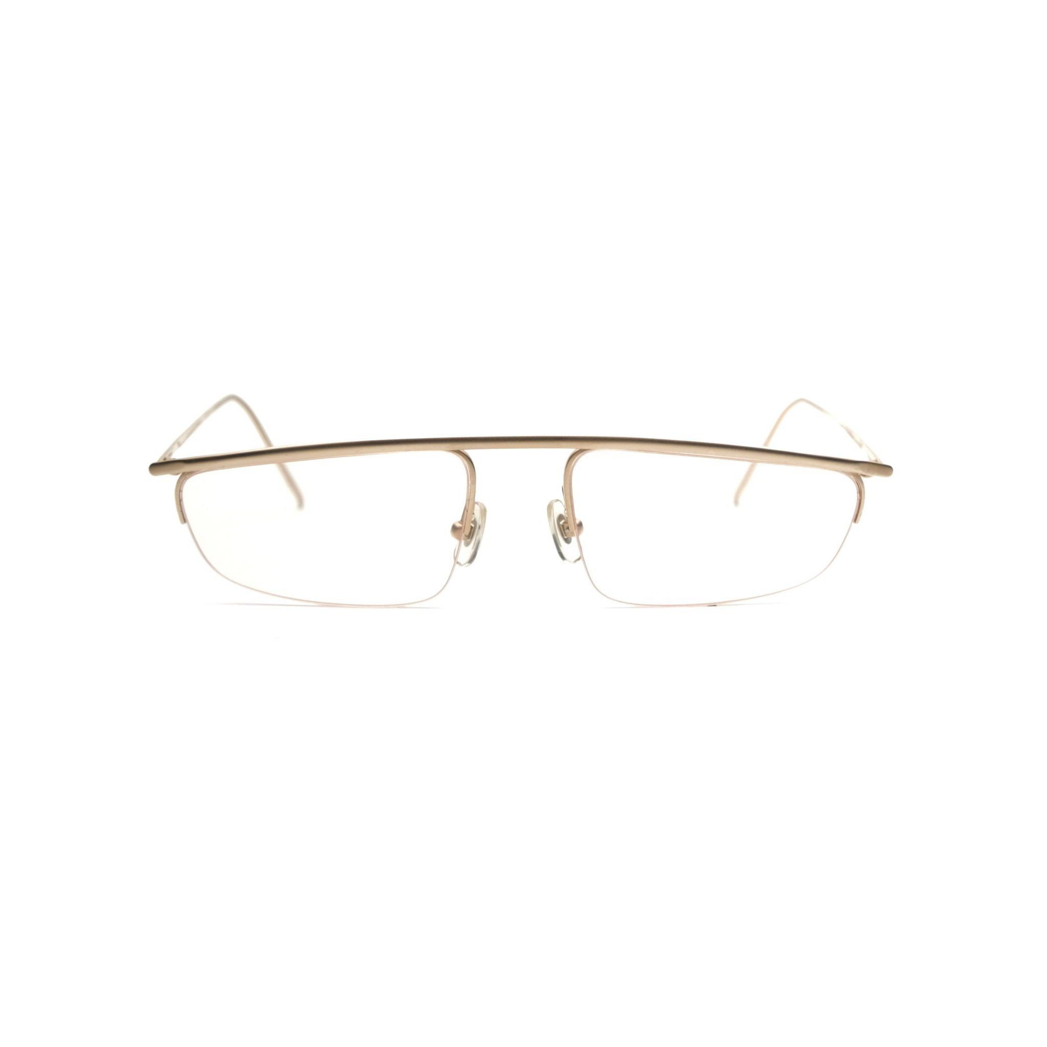 Alexander McQueen Alexander McQueen Spring 2000 titanium half-frame Size ONE SIZE - 2 Thumbnail