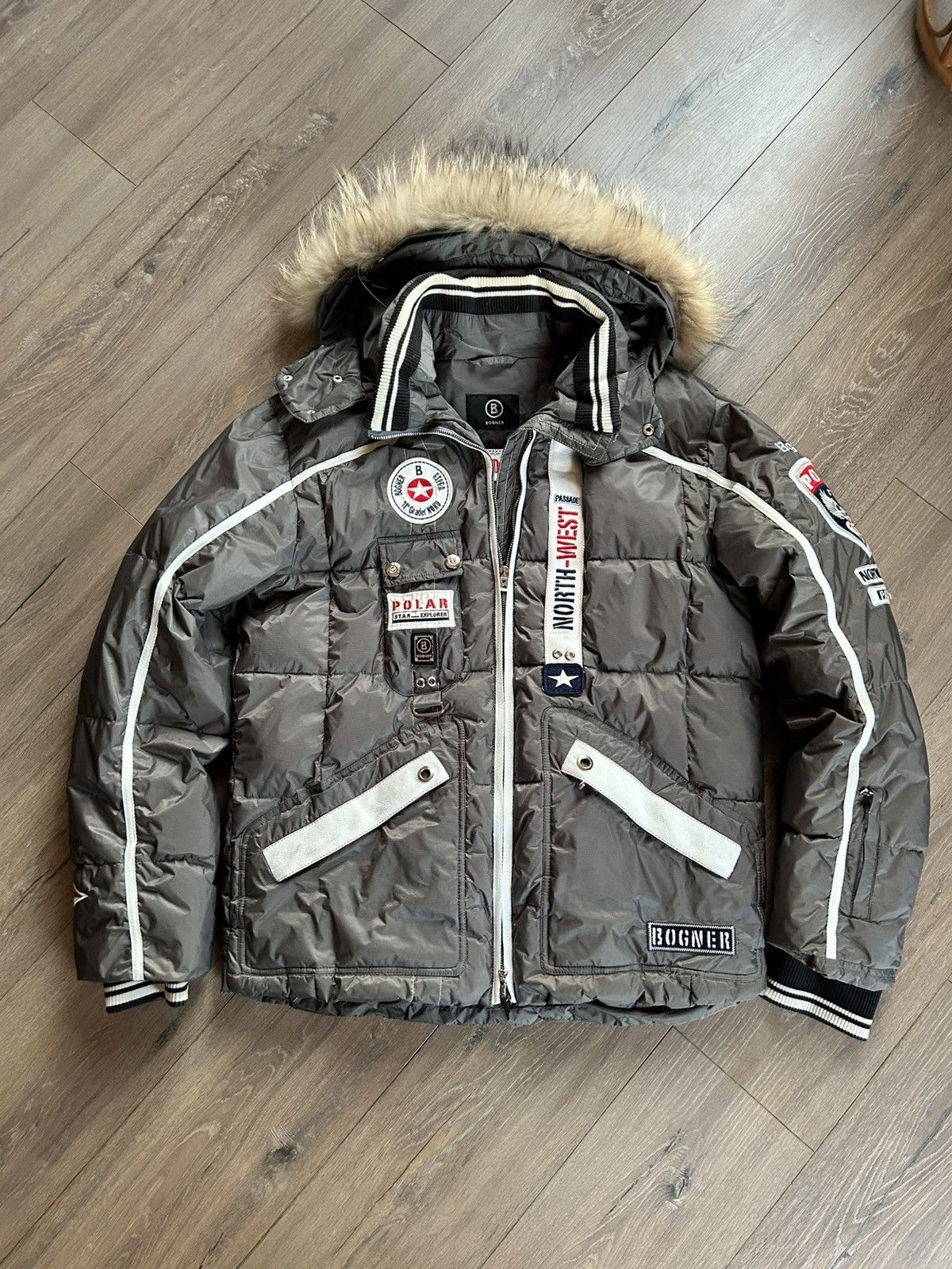 Bogner Bogner ski winter silver jacket XL XXL Size US XL / EU 56 / 4 - 1 Thumbnail