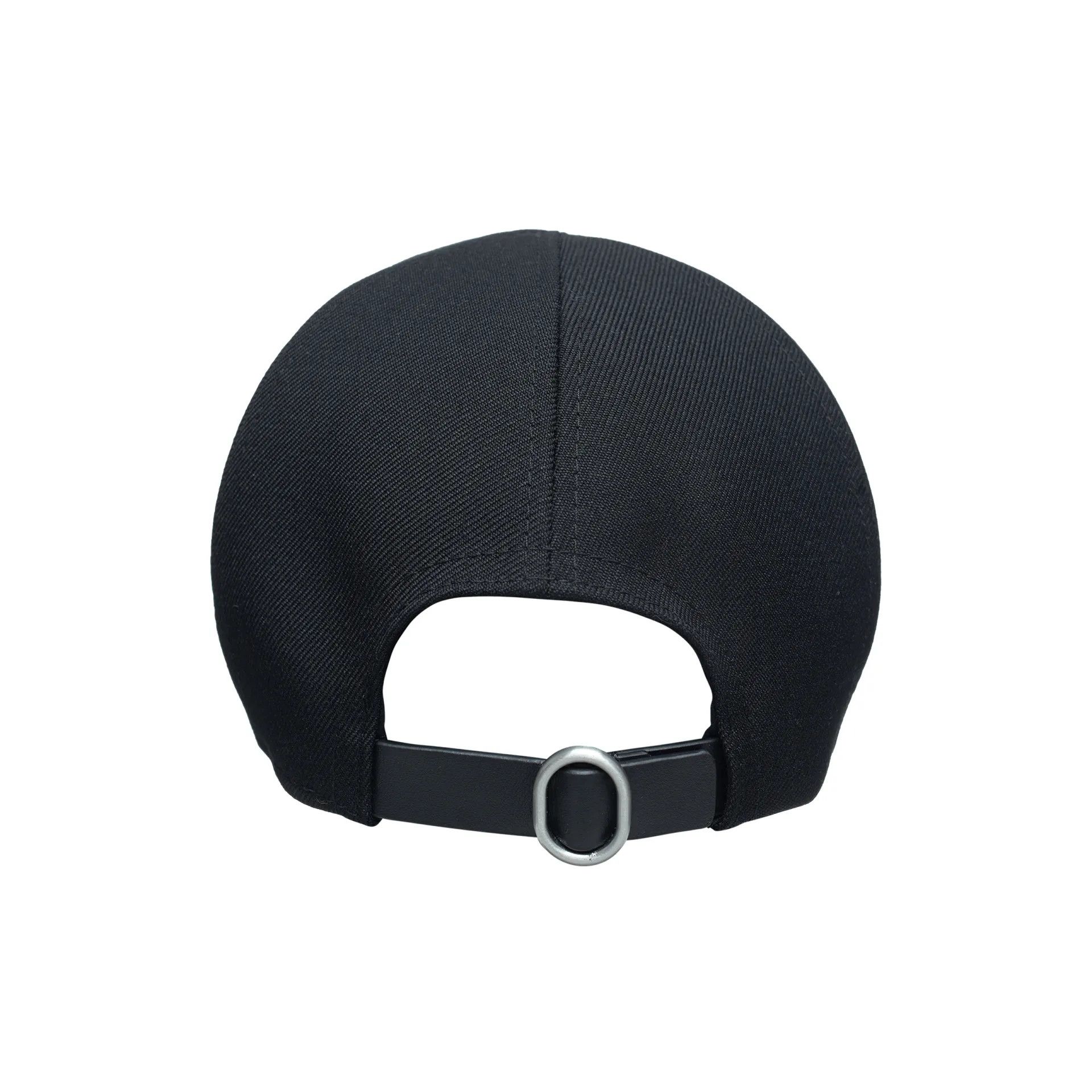 Jil Sander o1mle1025 Size: S / Wool Cap / Hat in Black Size ONE SIZE - 5 Thumbnail