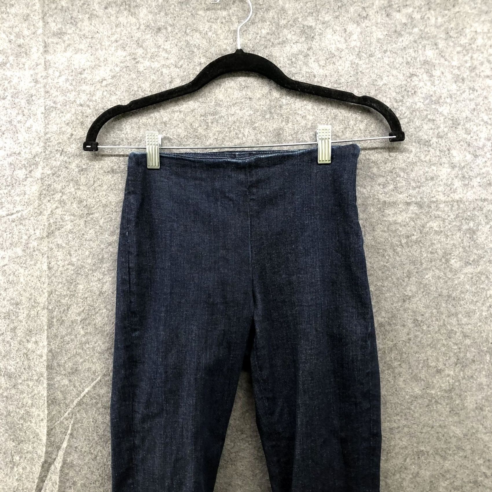 J Brand J. Brand Cropped Skinny Jeans Womens Size 24 Dark Wash Side Zip Mid Rise Jeans Women 24 Skinny 27in inseam Size 42" / US 20 - 3 Thumbnail