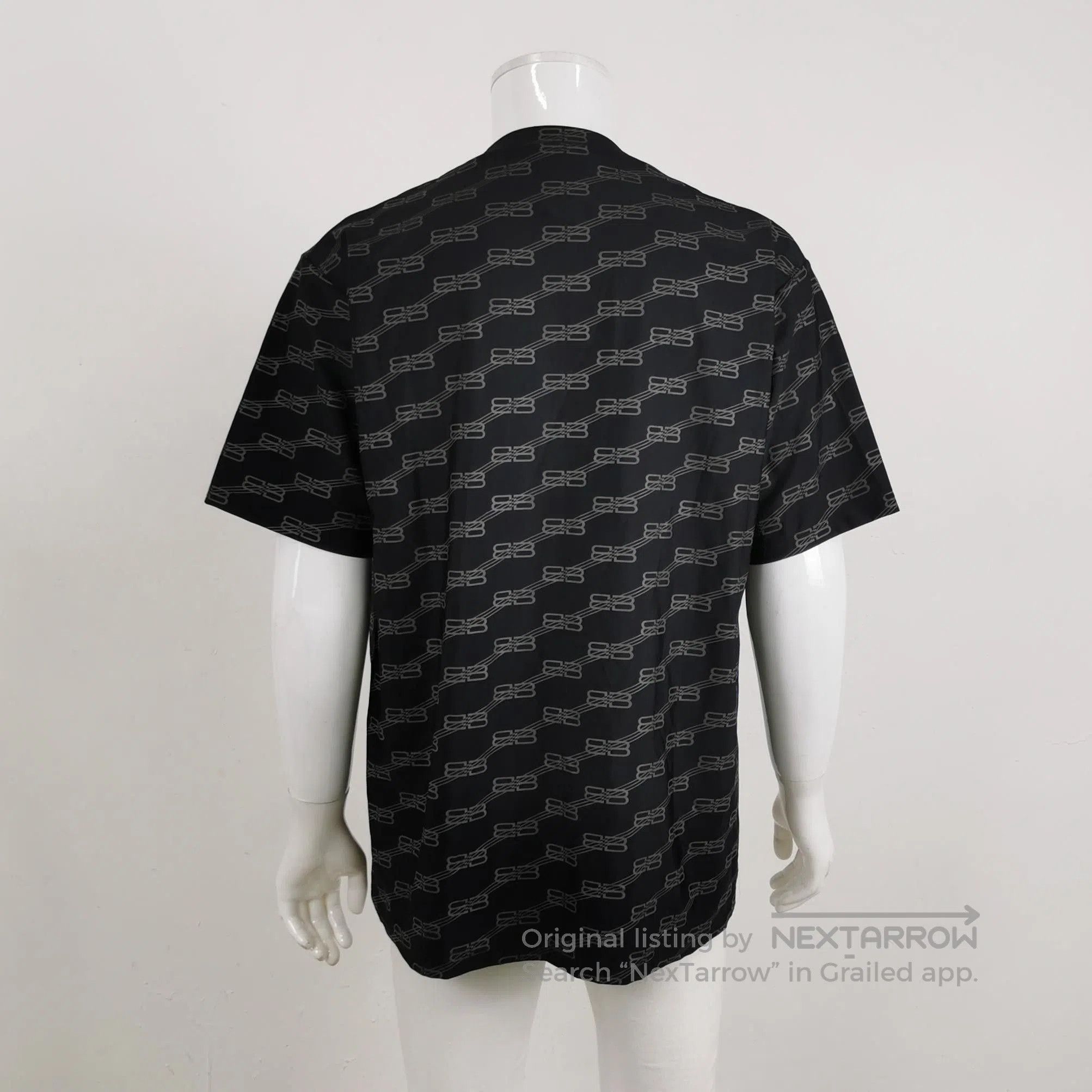 Balenciaga Balenciaga Monogram Crew Neck T. Size US XS / EU 42 / 0 - 1 Thumbnail