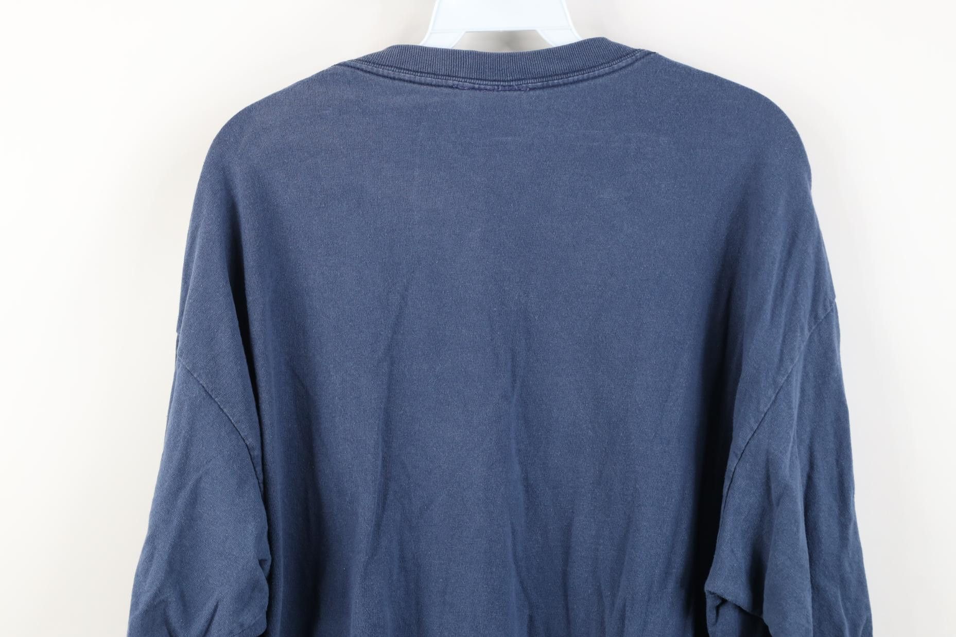 Vintage Vintage Y2K 2006 Tigers Baseball Long Sleeve T-Shirt Blue Size US XL / EU 56 / 4 - 16 Thumbnail