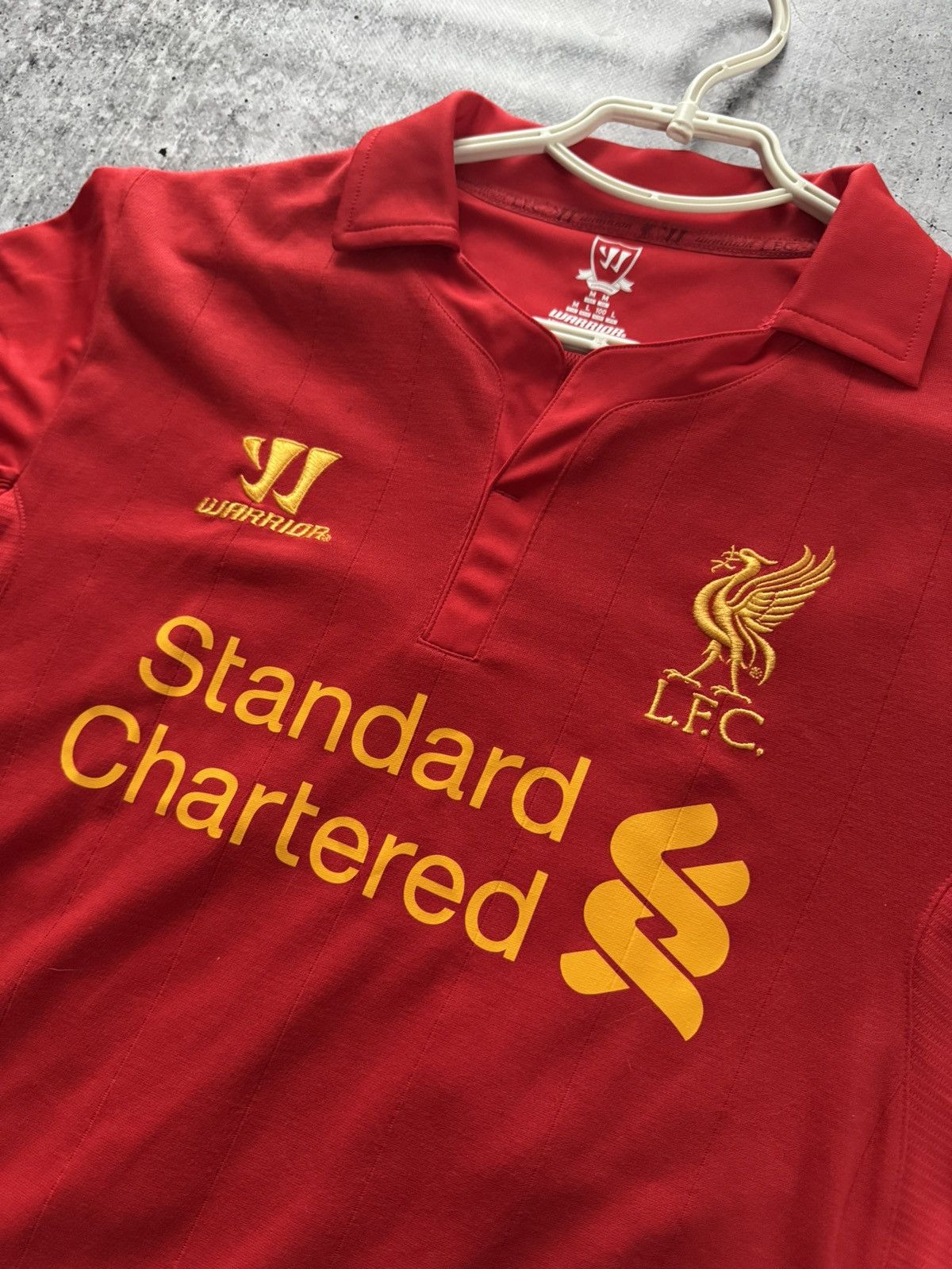 Warrior Warrior Liverpool T-Shirt Daniel Pacheco 12 Vintage Size M Size US M / EU 48-50 / 2 - 5 Thumbnail
