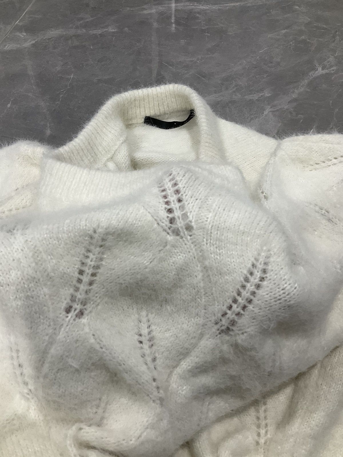 Aran Isles Knitwear × Vintage Vintage Heather mo - hair knitwear Size US S / EU 44-46 / 1 - 7 Thumbnail