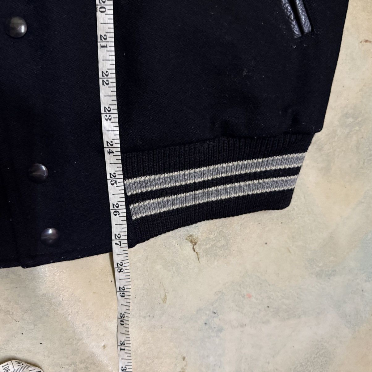 McGregor Vintage Mcgregor Leather Sleeve Varsity Jacket Size US L / EU 52-54 / 3 - 12 Thumbnail