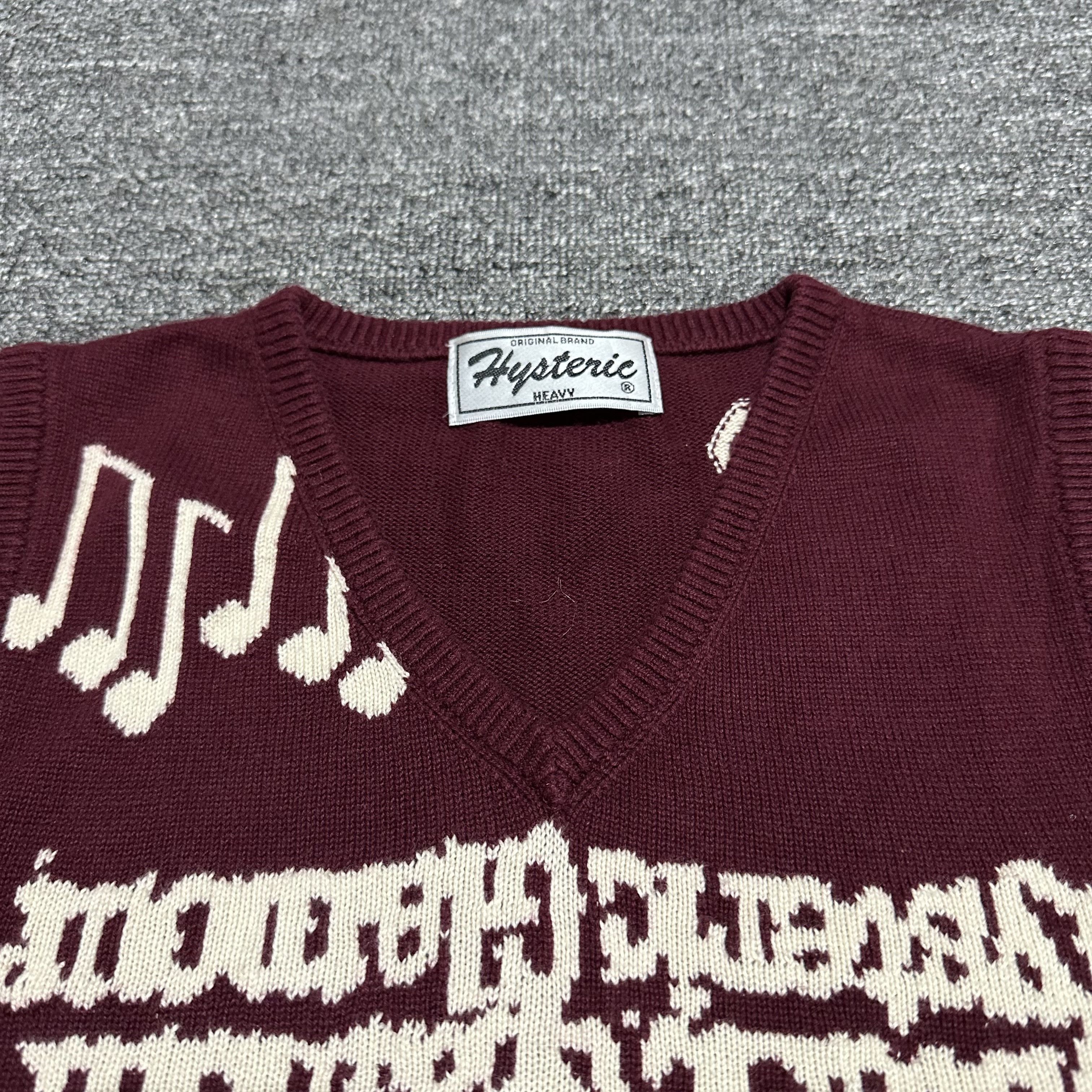 Hysteric Glamour Hysteric Glamour Vest Knitwear Size US S / EU 44-46 / 1 - 3 Thumbnail
