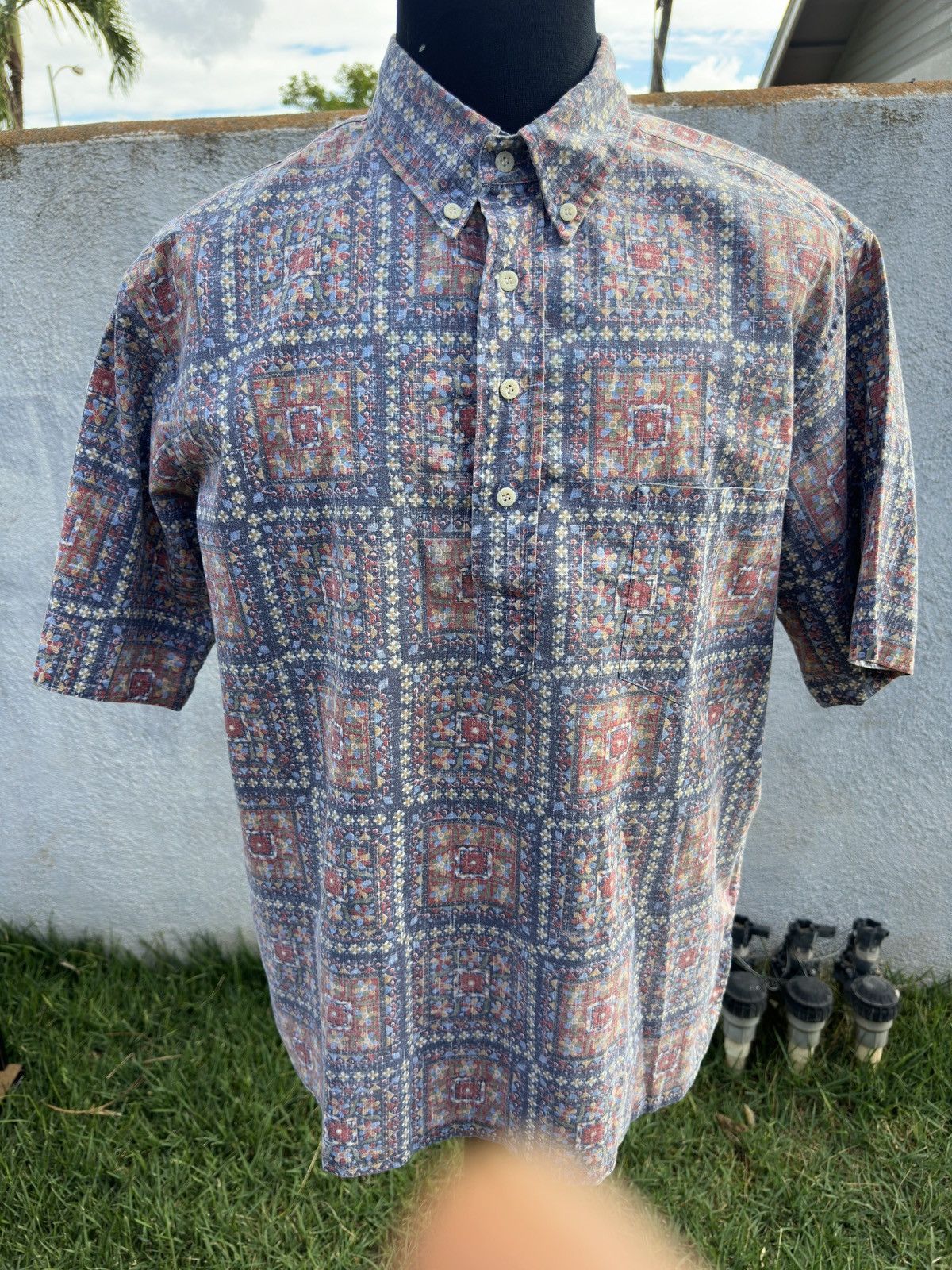 Reyn Spooner PreOwned Reyn Spooner Multicolored Hawaiian Print Men's XL Size US XL / EU 56 / 4 - 1 Thumbnail