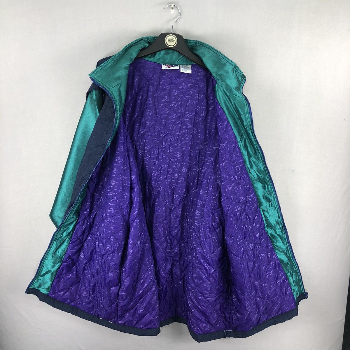 Vintage 90's Reebok Big Logo Parka Jacket