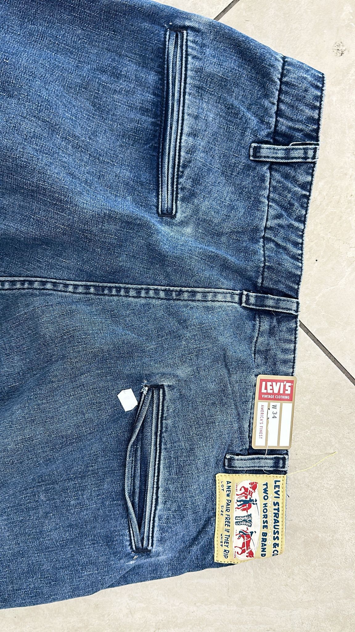 LVC Levi's Vintage Clothing 1920 BALLOON TWO HORSE JEAN RARE