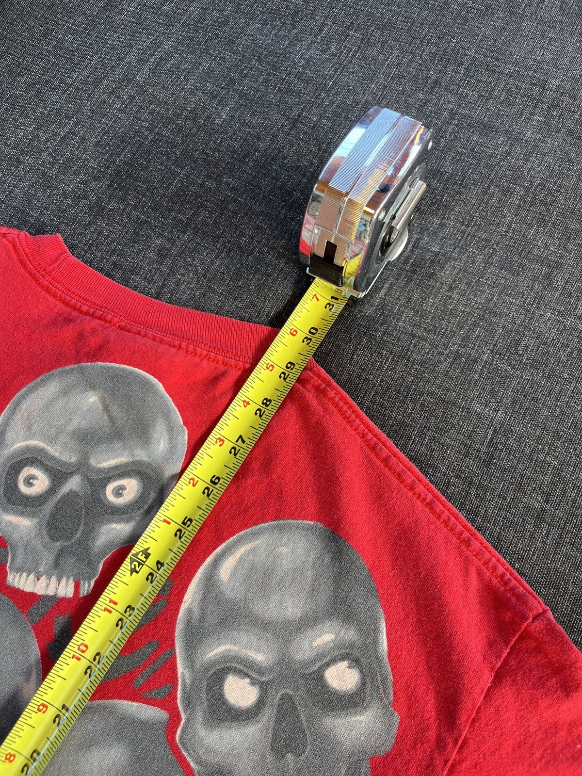 Liquid Blue Liquid Blue Red Skull Pile Tee Size L Size US L / EU 52-54 / 3 - 5 Thumbnail