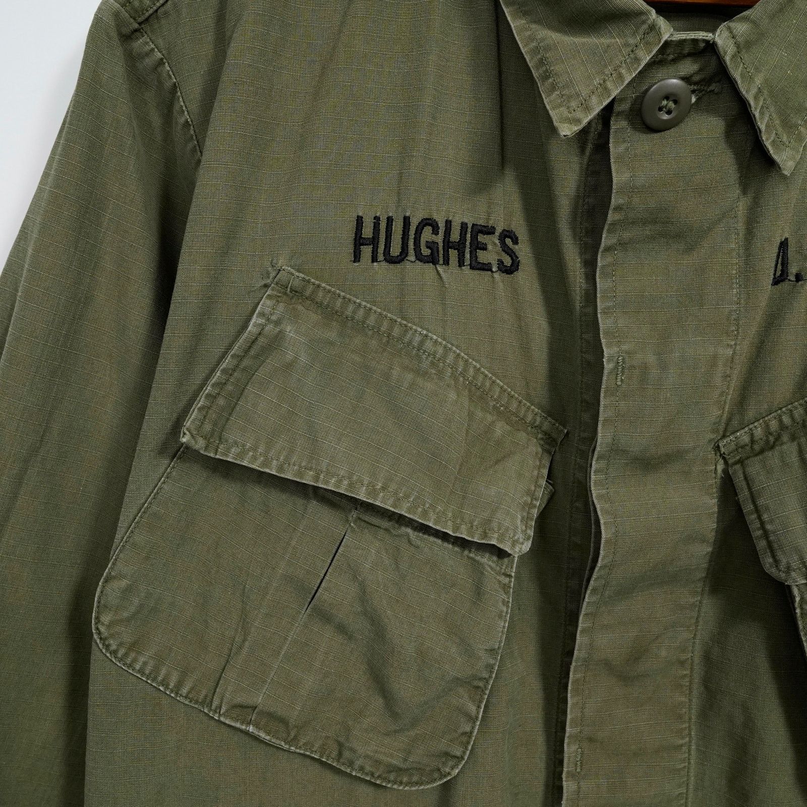 Vintage Vintage 1960s U.S. Army Jungle Fatigue Jacket Ripstop M Size US M / EU 48-50 / 2 - 12 Thumbnail