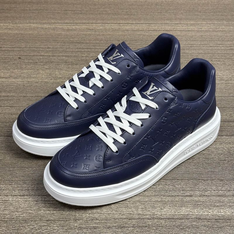 Louis Vuitton Louis Vuitton Beverly Hills Casual Leather Sneakers -2508 Size US 9.5 / EU 42-43 - 1 Thumbnail