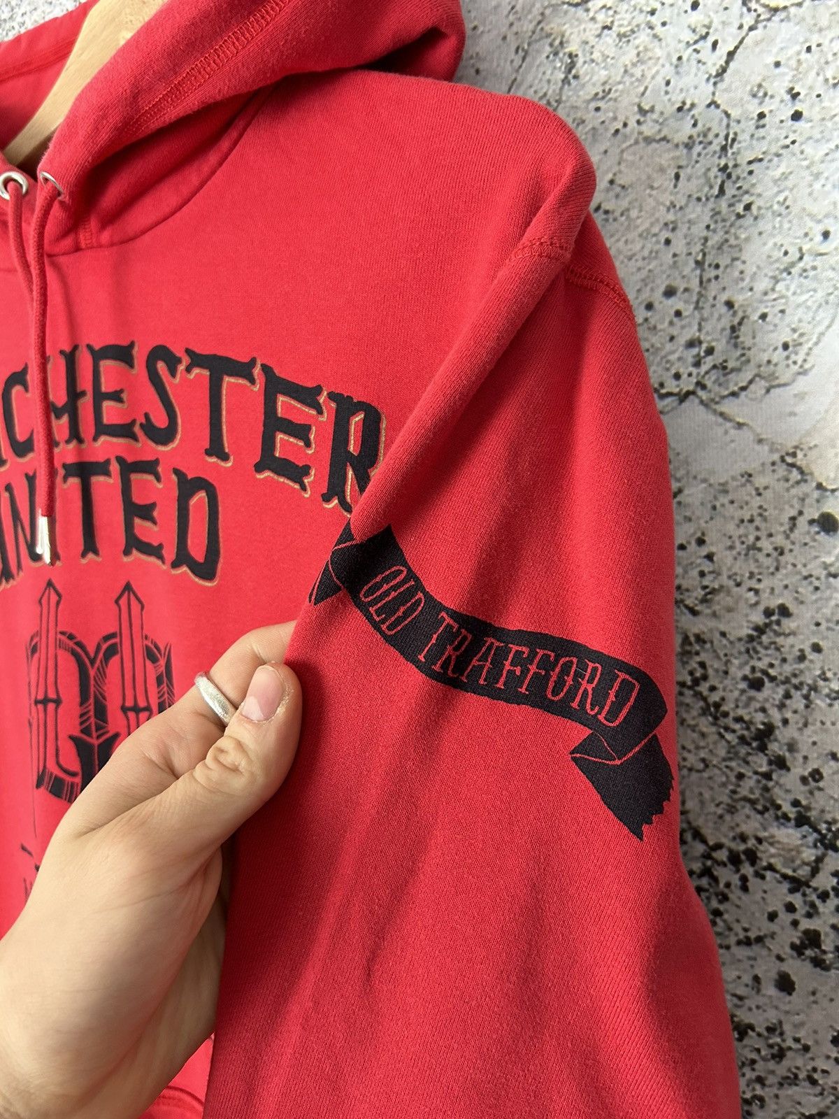 Nike Manchester United Soccer Hoodie Football Nike Swoosh Size US L / EU 52-54 / 3 - 5 Thumbnail