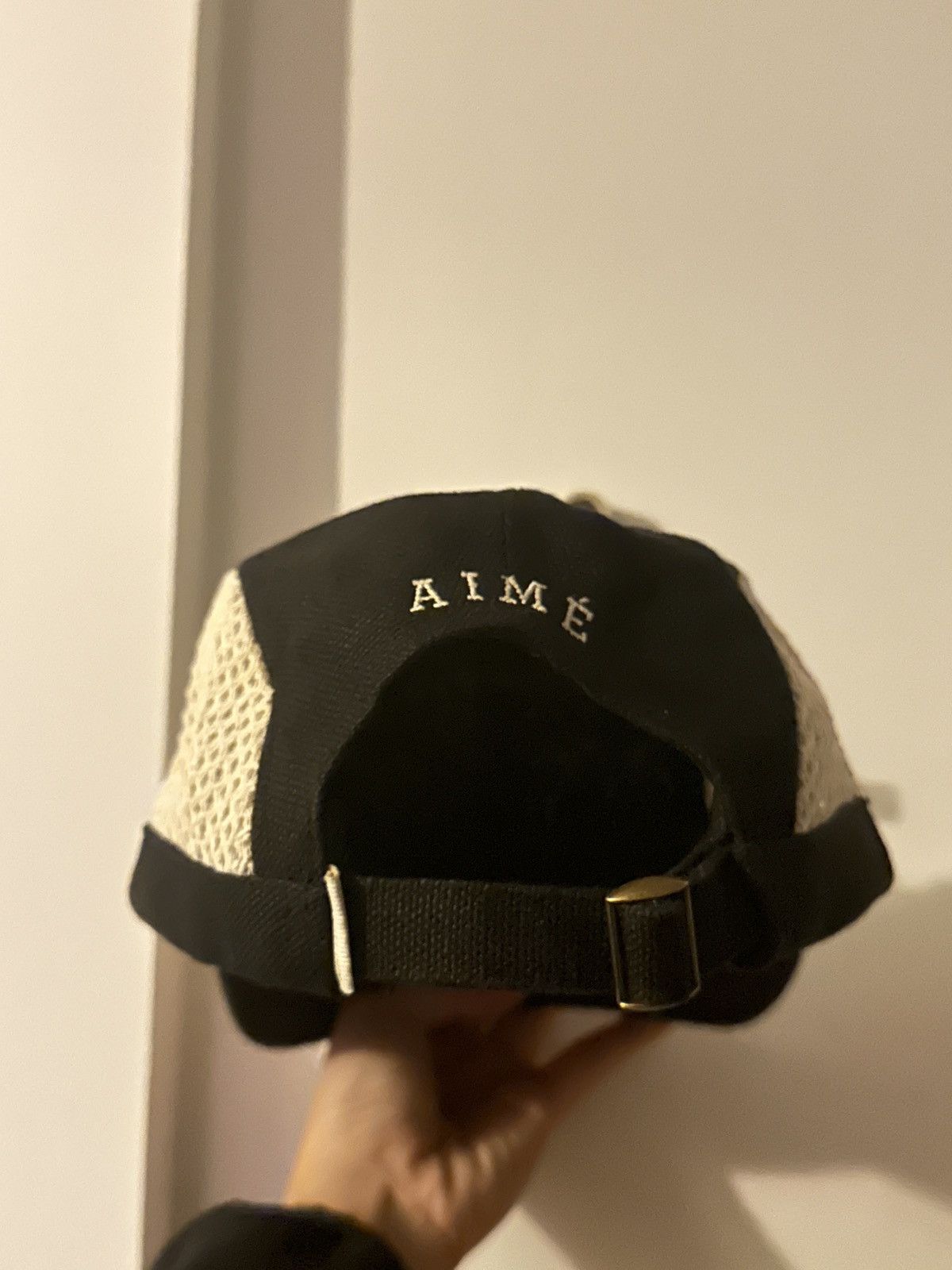 Aime Leon Dore Aime Leon Dore Mesh cotton hat navy/white Size ONE SIZE - 4 Thumbnail
