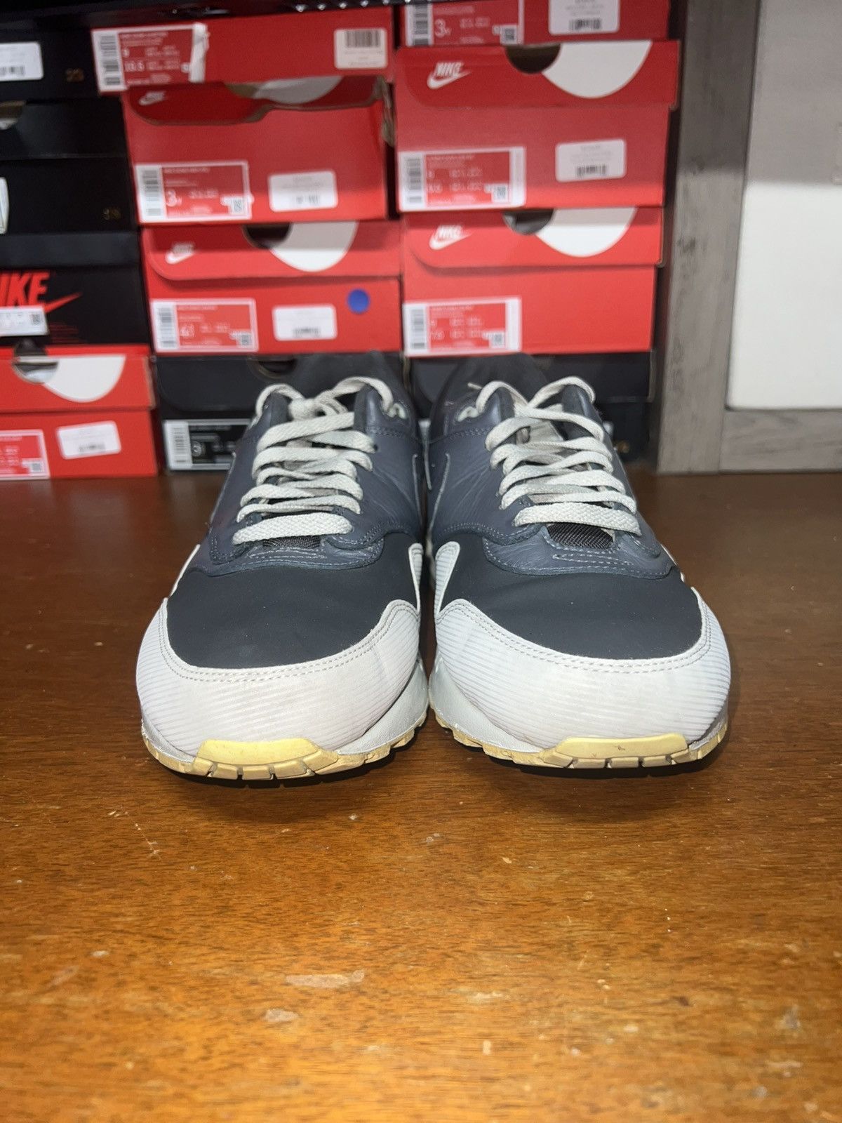 Nike Air Max 1 Leather Dark Ash size 13 Size US 13 / EU 46 - 6 Thumbnail
