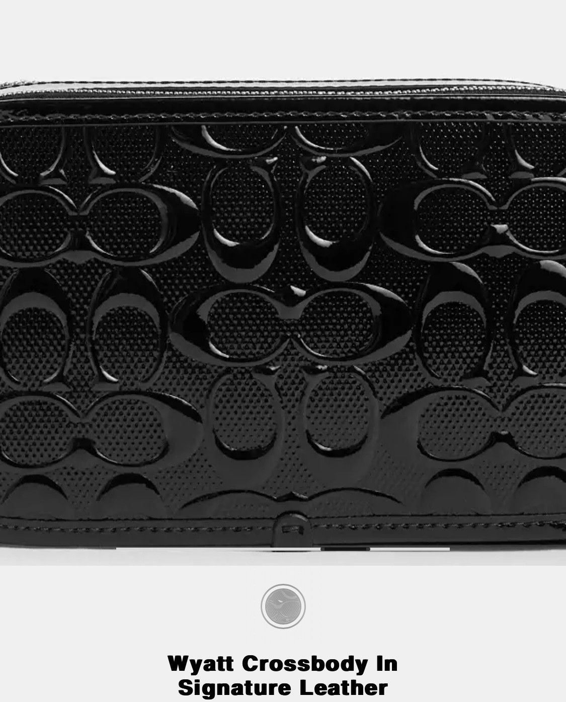 Coach NWT Coach Wyatt Crossbody In Signature Leather CV420 Size ONE SIZE - 9 Thumbnail
